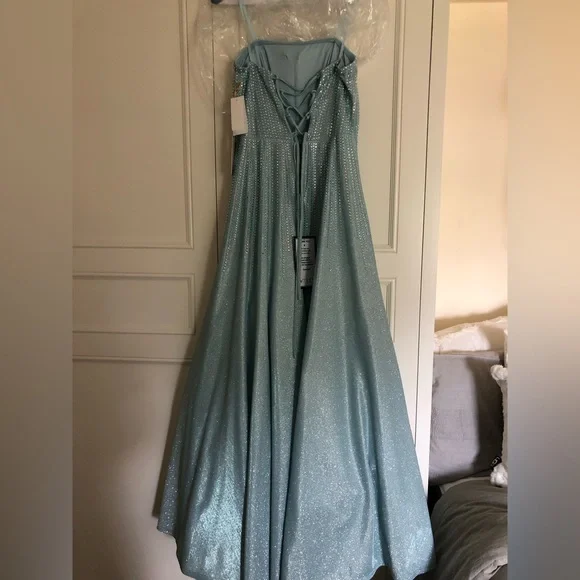 princess polly baby blue dress Say yes to the prom dress at Macy's ✨ #promnight #macys #promseason